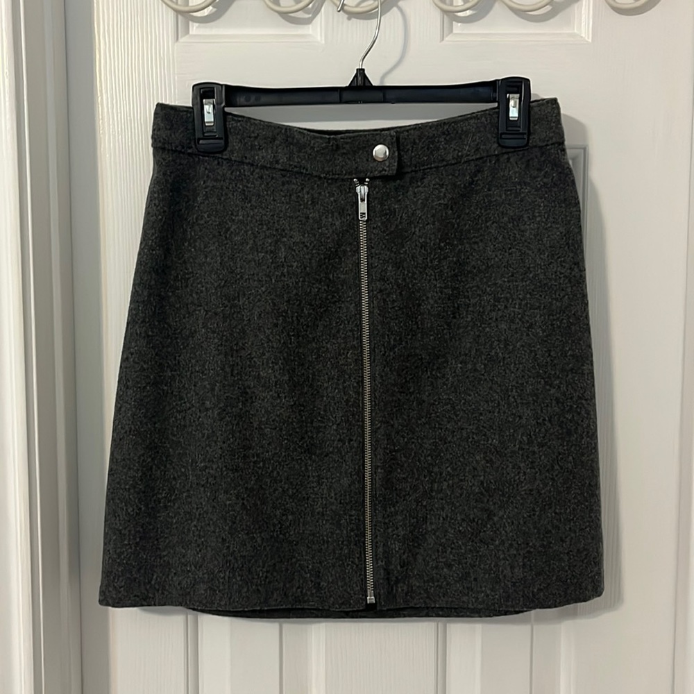 Madewell wool skirt